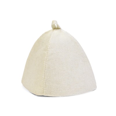 Шапка для бани и сауны «Парься и не парься в новом году!», полиэфир 70%, шерсть 30%, «Добропаровъ»