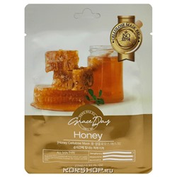 Тканевая маска для лица с экстрактом меда Grace Day, Корея, 27 мл Акция