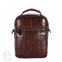 Сумка мужская кожаная 99775Z brown Zinimsk