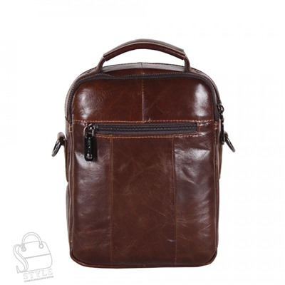 Сумка мужская кожаная 99775Z brown Zinimsk