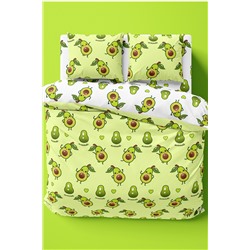КПБ перкаль "Crazy Getup" рис. 16508-1/16508-2 Аvocado