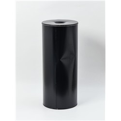УЦЕНКА Урна с пепельницей 300, черный, D=30 Н=71.8 см, 50 л