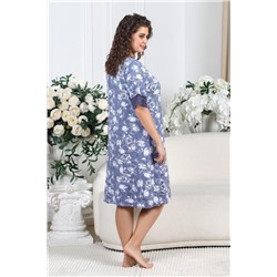 Ночная сорочка Фрезия-1 (Индиго)