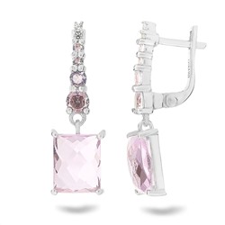 Серьги, морганит, Лайза