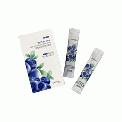 Ночная маска для лица с черникой Bioaqua 1 шт
