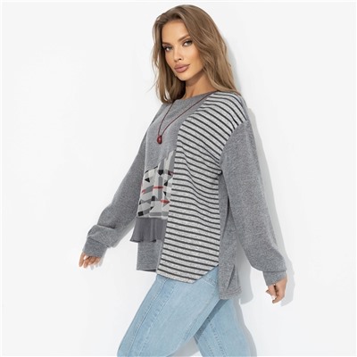 Свитшот комбинированный, Выбираю себя (стайл)