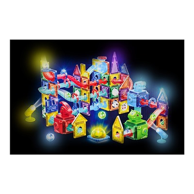 Конструктор магнитный "Динозавры" (178 дет.)