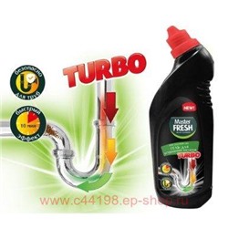 MASTER FRESH Средство от засоров в трубах 750мл TURBO 1751