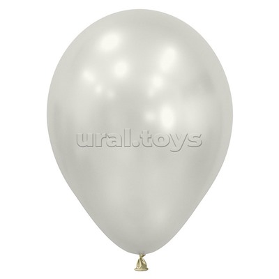 Шар (12''/30 см) Устрично-белый (806), шелк, 12 шт.