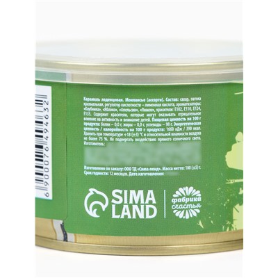 Леденцы монпансье «23 февраля», 140 г