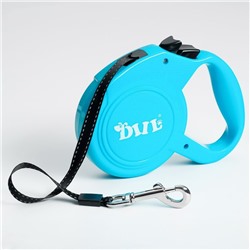 Рулетка DIIL, 5 м, до 30 кг, лента, голубая