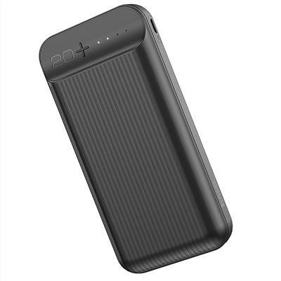 Внешний аккумулятор Hoco J52A (пов.уп) 20 000mAh Micro/USB*2 (black)
