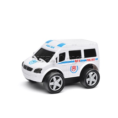 Машина "Эвакуатор" 1:16 (свет, звук) в коробке (цвет зеленый)