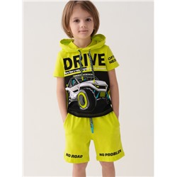 Комплект трикотажный для мальчиков: фуфайка (футболка), шорты