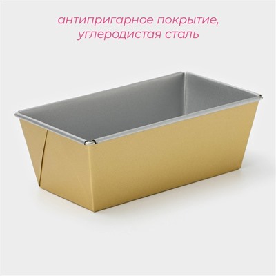 Форма для выпечки Доляна «Джоанна. Хлеб», 21×11.5×7.5 см, антипригарное покрытие, МИКС