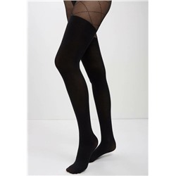 Колготки женские CONTE FABIA Колготки с имитацией гольфинов и шнуровки