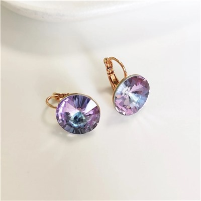 Серьги с кристаллами Swarovski