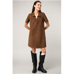 Женское базовое платье - поло Happyfox