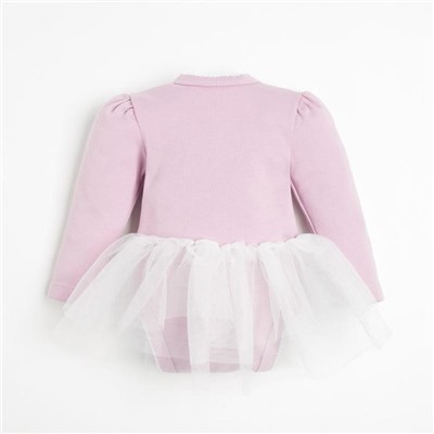 Боди с юбкой «Крошка Я» Little mama, рост 80-86 см