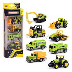 Набор машин "Строим вместе-2" в коробке
