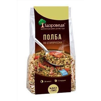 Полба с зеленой чечевицей по-старорусски 250г ЭКОПРОДУКТЫ, 1184744