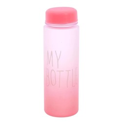 Бутылка для воды My bottle 500 мл, 19.5×6 см, цвет МИКС