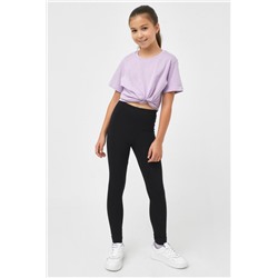 Леггинсы для девочек 147719 (Черный)
