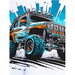 Комплект трикотажный для мальчиков: фуфайка (футболка), брюки