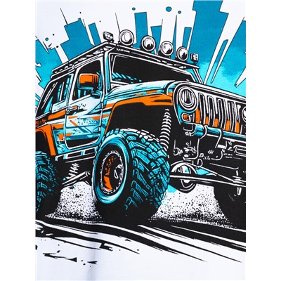 Комплект трикотажный для мальчиков: фуфайка (футболка), брюки