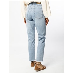 Джинсы mom-fit из эластичного денима