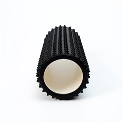 Ролик массажный Sangh, 33×12 см, цвет чёрный