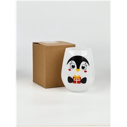 Стакан новогодний «Пингвин», 620 мл