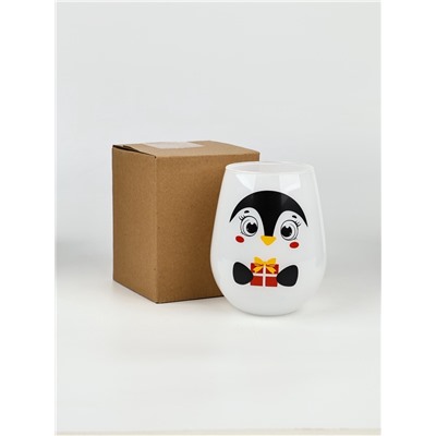 Стакан новогодний «Пингвин», 620 мл