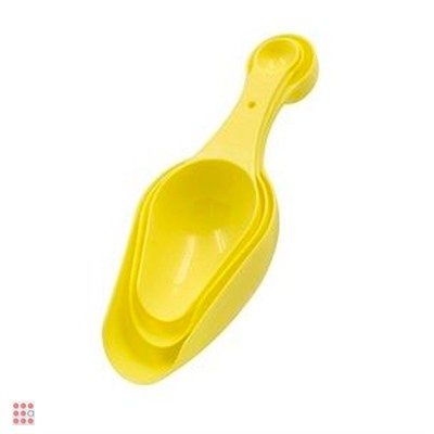 Мерные совочки, набор 3 шт, 6в1