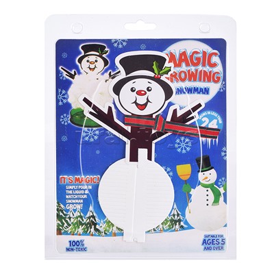 Набор опытов "Волшебный снеговичок" в коробке