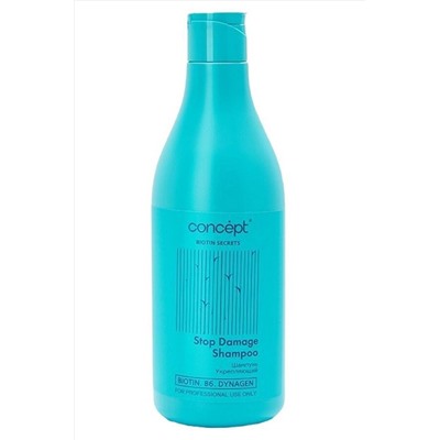 Concept Biotin Secrets Шампунь для волос укрепляющий / Stop Damage Shampoo, 500 мл KRISTALLER, 1112305
