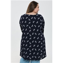 Пуговка Стрекоза чернильный