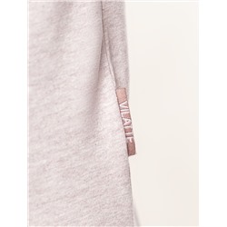 Футболка slim fit из премиального хлопка с эффектом меланж