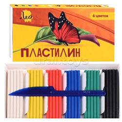 Пластилин классический 6цв. 120г. "Ярко" (в картонной упаковке)