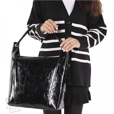 Сумка женская кожаная 39051VG black Vitelli Grassi