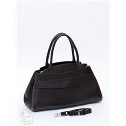 Сумка женская кожаная 3380-2QP d.coffee Polina&Eiterou  в Новосибирске