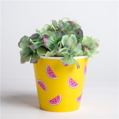 Набор кашпо для цветов 3 в 1 «Фрукты», 0.8 л, 11×12 см