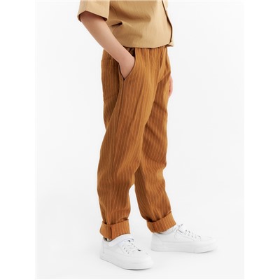 Брюки для мальчика KAFTAN, размер 28 (86-92 см), коричневые