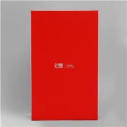 Коробка новогодняя подарочная «Тёплых праздников», 32.5×20×12.5 см