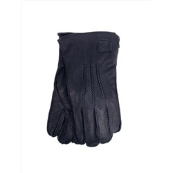 Перчатки мужские из натуральной кожи цвет черный