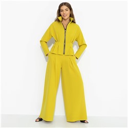 Брючный костюм дизайнерский, Так выглядит уверенность (милан, 2 в 1, с поясом)