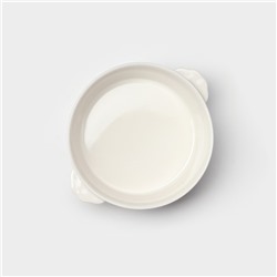 Салатник Magistro Whitewarm, 700 мл, 18×15×6 см, фарфор, белый