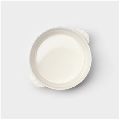 Салатник Magistro Whitewarm, 700 мл, 18×15×6 см, фарфор, белый