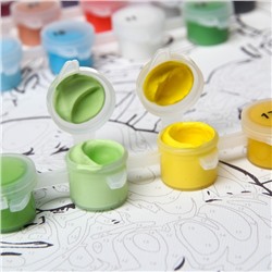 Картина по номерам на подрамнике 30×40 см, Мстители