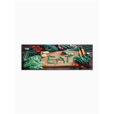 Коврик для кухни Этель «EAT», 38×118 см